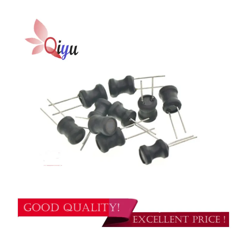 

10pcs Unshielded Wirewound DIP power Inductor 0912 (9*12mm) 2.2uH 3.3uH 4.7uH 6.8uH 10uH 22uH 33uH 47uH 68uH I-shaped inductance