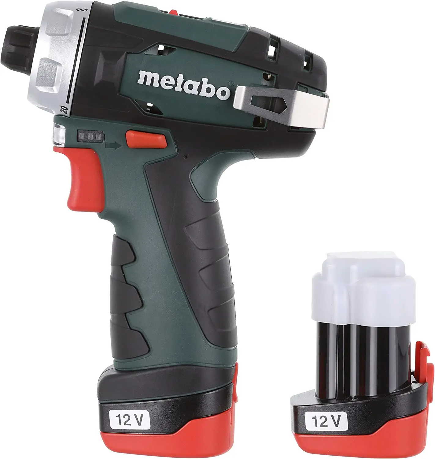 

Metabo 600080500 беспроводная дрель с драйвером, Малый Мощный Maxx BS базовый 10,8 В, 2x 2AH литий-ионные батареи, inklu. Зарядное устройство, чехол, Max. drehm