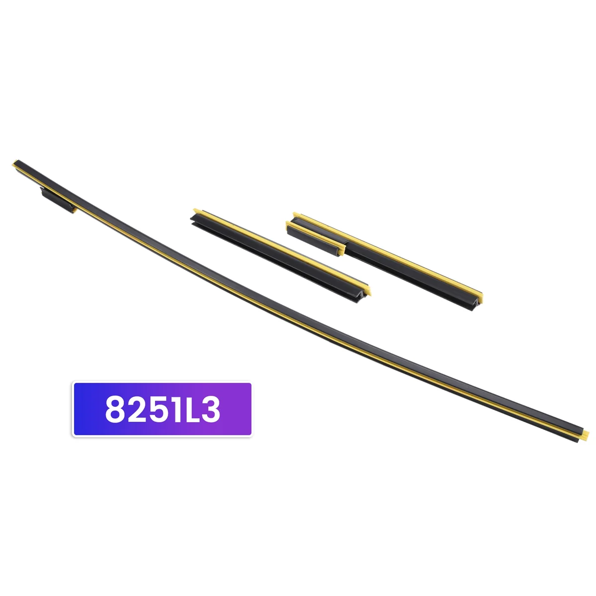 8251L3 автомобильная лента для карточки переднего лобового стекла нижняя 307 408 C4 Pallas