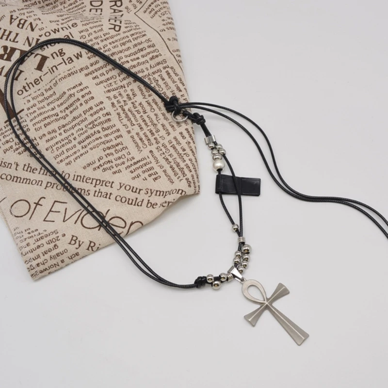 

Personality Pendant Necklace For Men Women Unique Crucifix Charm Necklace
