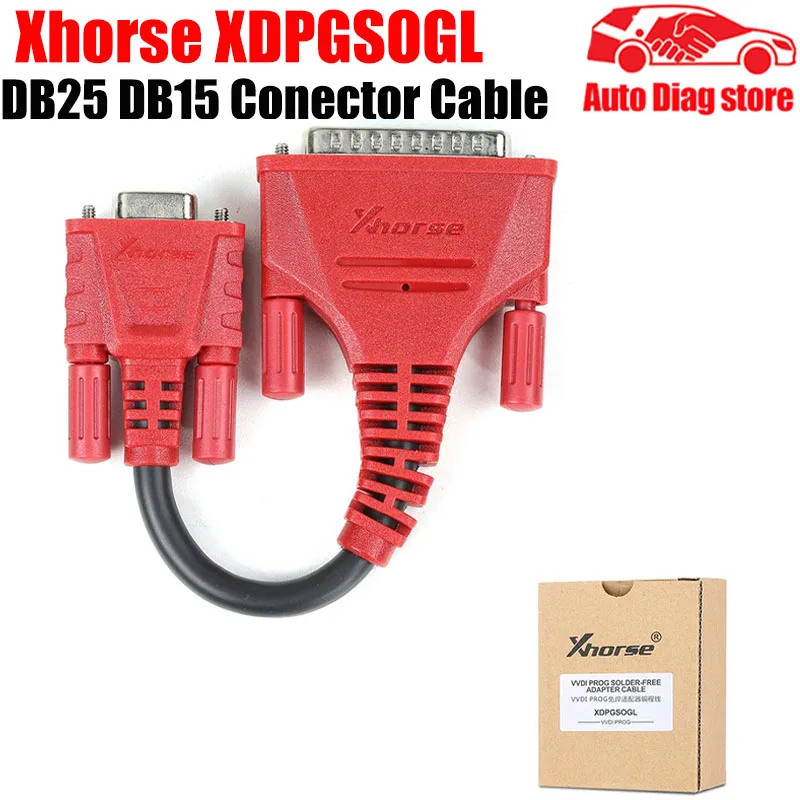 Соединительный кабель Xhorse XDPGSOGL DB25 DB15 работает с адаптерами VVDI Prog и без припоя
