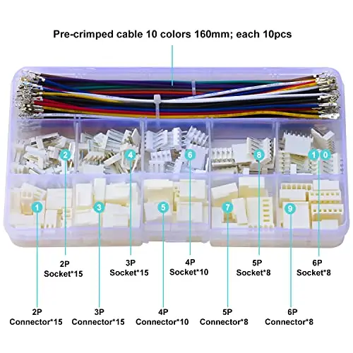 Коннектор KK 2 5 мм с кабелями 22AWG Штекерный гнездовой разъем Molex KK-254 MX 54 2/3/4/5/6