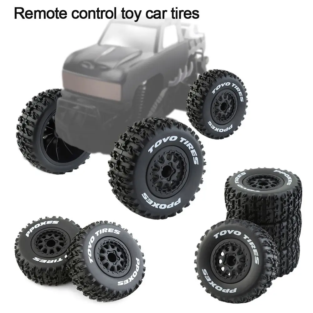 

4 шт. 112 мм радиоуправляемые автомобильные колеса 12 мм шестигранное колесо резиновые шины для 1/10 короткого хода для Arrma Senton HuanQi 727 Vkar 10sc Hpi Радиоуправляемый автомобиль