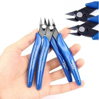1 pcs mini nose cutting plier electrical wire cable cutter metal side snips flush pliers convenient durable tool