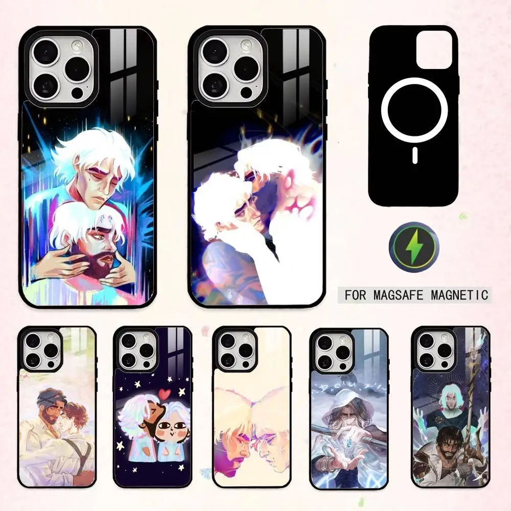 Фото COOL V-Viktor Jayce Jayvik Чехол для телефона для iPhone 17, 16, 15, 14, 13, 12, 11 Plus, Pro Max, магнитный, для беспроводной зарядки Magsafe №1