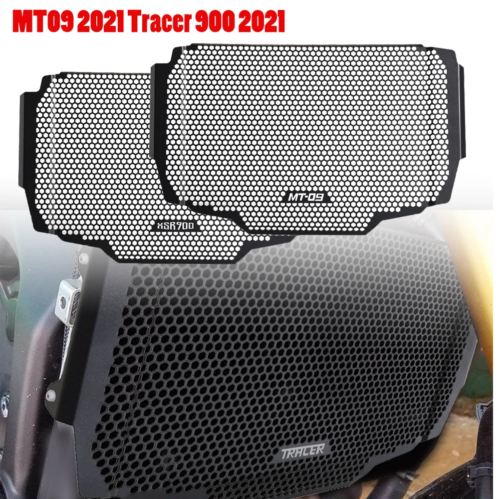 

For YAMAHA MT09 MT 09 2021 2022+ Tracer 900 Motorcycle Accessories Radiator Grille Grill Cover Guard Protector XSR900 Tracer900