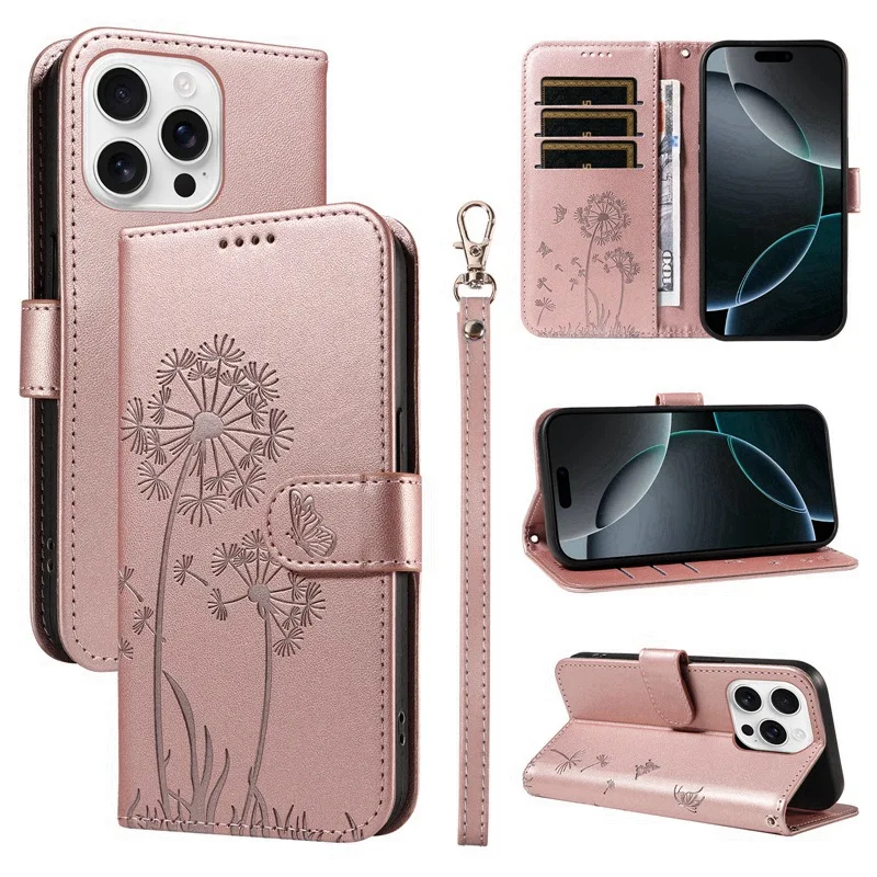 Wristlet Case For Huaewi Honor X9C X7C X9B X8B X7B X6B X5B X9A X8A X7A X6A Luxury Leather Lanyard Multi 3 Cards Wallet Cover