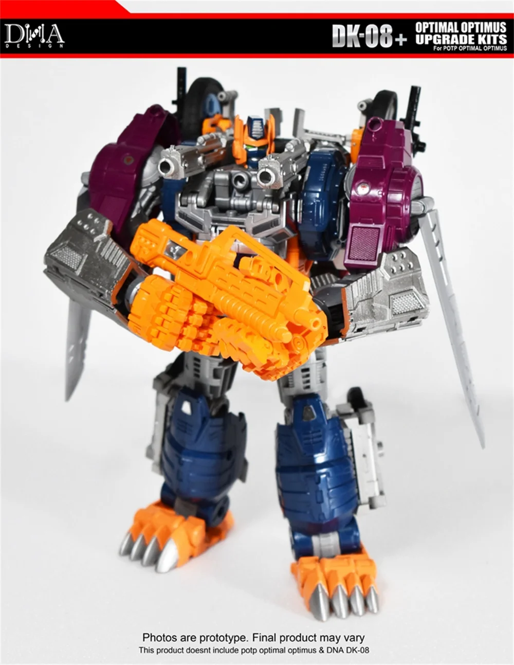 

in stock DNA Design DK-08+ Upgrade Kit For Transformation POTP OP. Primes Action Figure Accessories