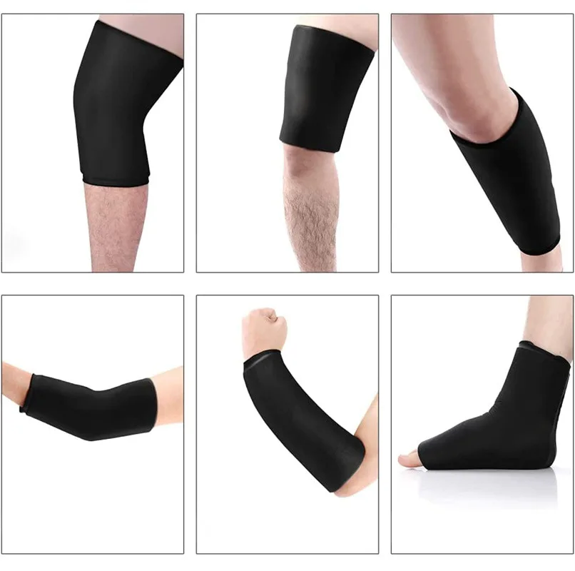 

New Product Elbow Gel Cold Compress Guard Ice Wrist Ice Elbow Guard Hot and Cold Gel Sleeve Elastic Ice Bag Compression Sleeve