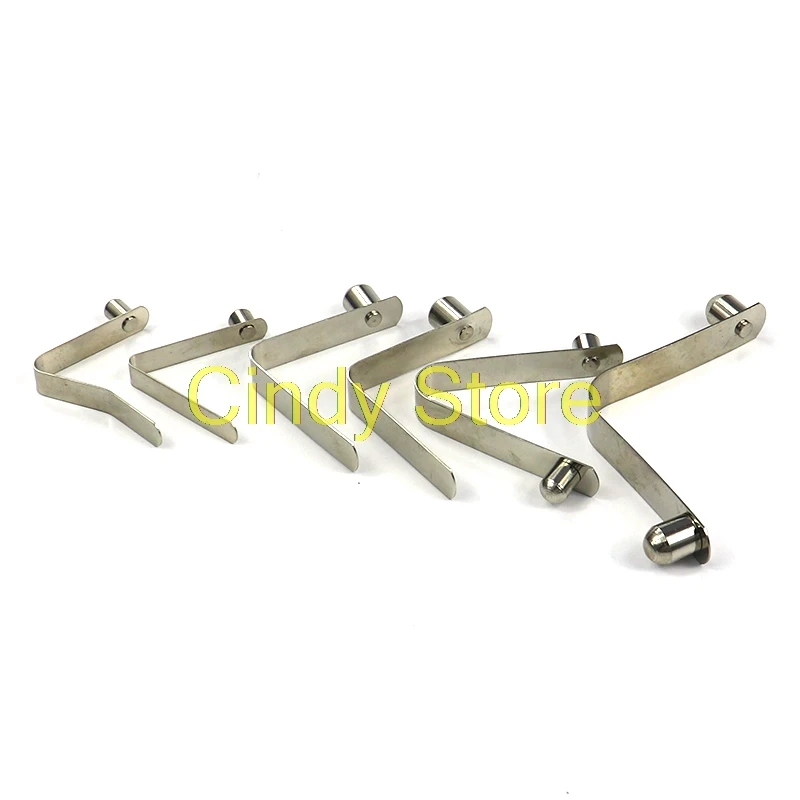 Paddle Tent Pole Push Button Spring Clip Tube Single/double Pin 6mm 6.5mm 9mm Solid Core
