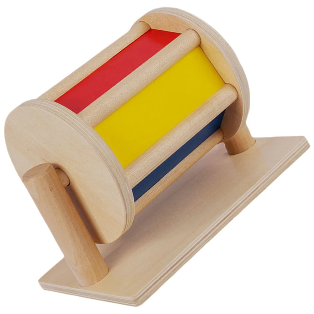 

Hand Bell Cartoon Textile Drum Baby Toys Montessori Rolling Crawling Sensory Development