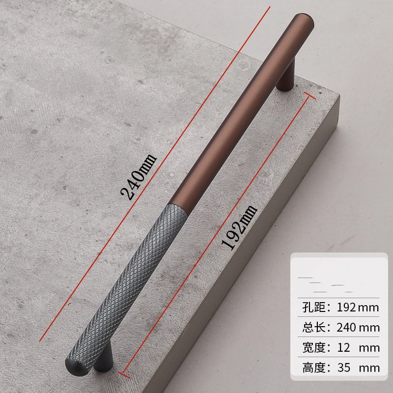 

Ручки для шкафов Diana's-Hardware алюминиевые двухцветные