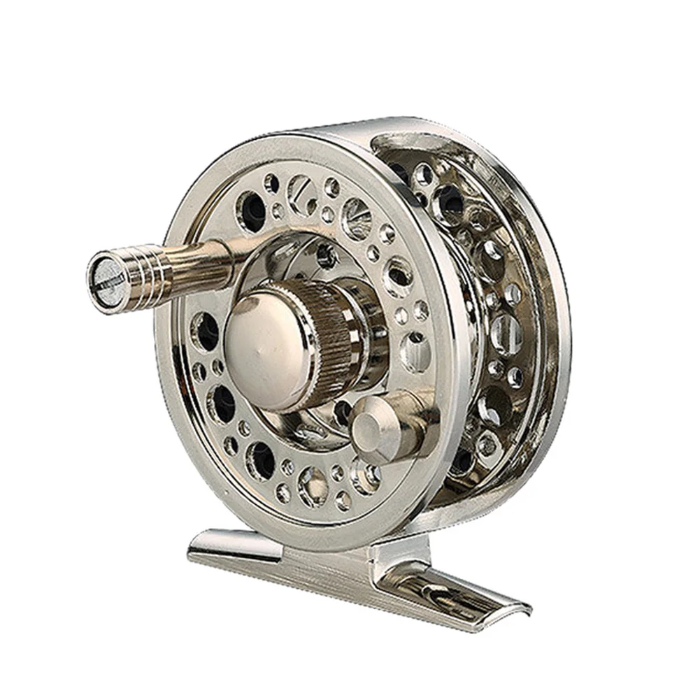 

Fly Fishing Wheel 2+1BB 1:1 Fly Fishing Reel Aluminum Fly Reel CNC Machine Cut Large Arbor Die Casting