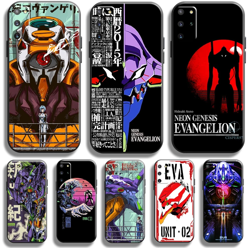 

Anime Neon Genesis Evangelion EVA For Samsung Galaxy S21 S20 FE Ultra S21 S20 Plus 5G Phone Case Soft TPU Silicone Cover