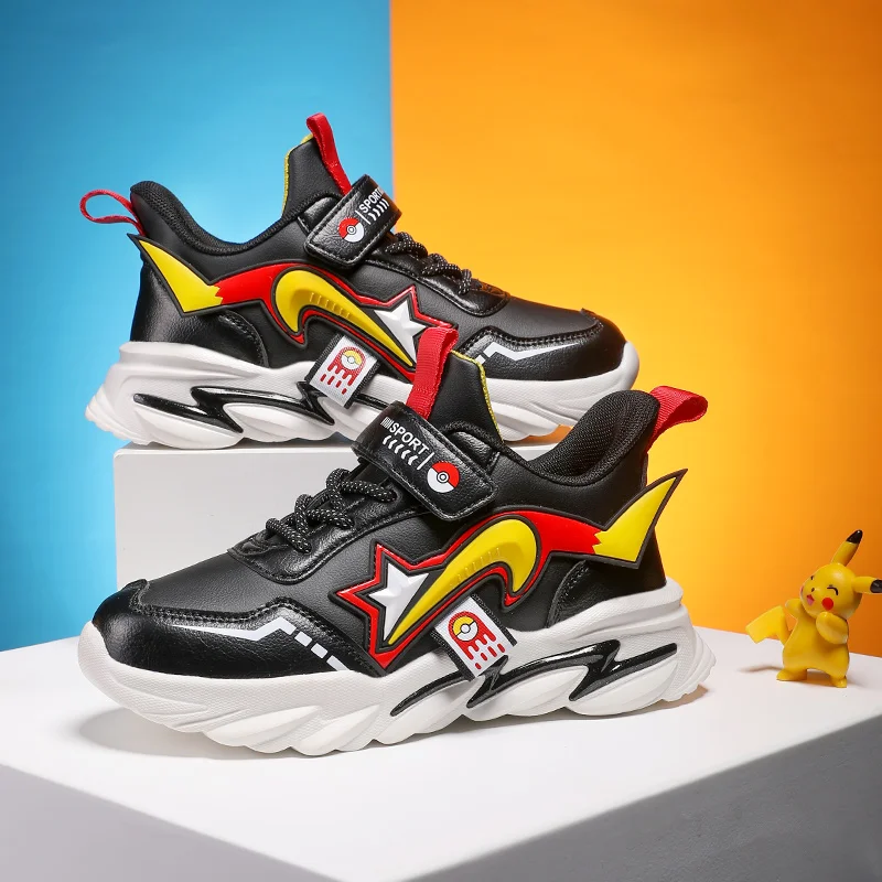 Brand Children Cartoon Sport Tennis Shoes Fashion Anime Boy Girl Sneakers Student Casual Running Shoes Breathable Lightweight