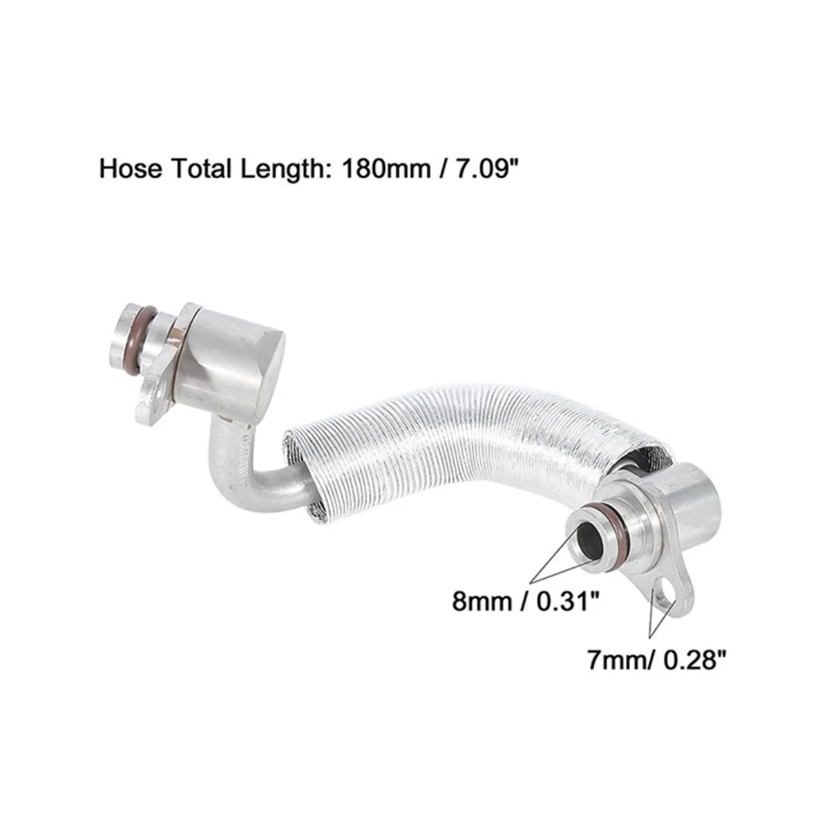 11538663517 левая сторона турбо охлаждающая труба Автозапчасти для BMW 320I 328I 428I 528I X3 X4 X5