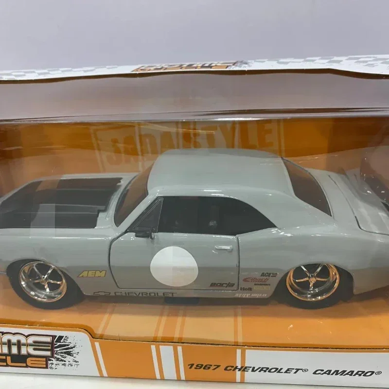 Jada 1:24 1967 Chevrolet camaro высокая имитация литья под давлением автомобиля модель из