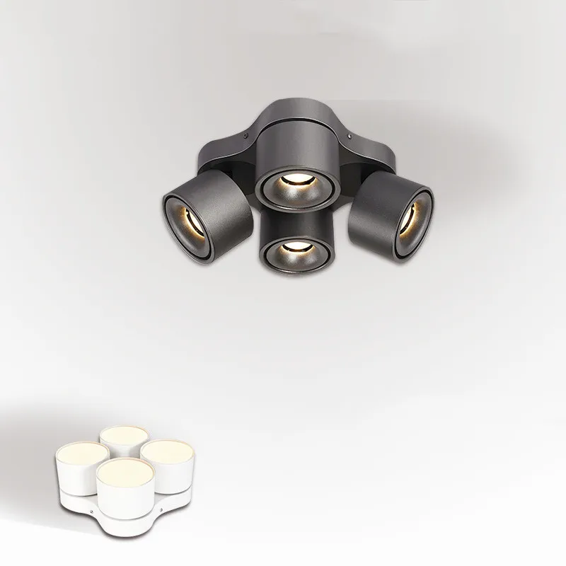 Диммируемые светодиодные потолочные светильники Cob 220 В переменного тока 40 Вт 55 |