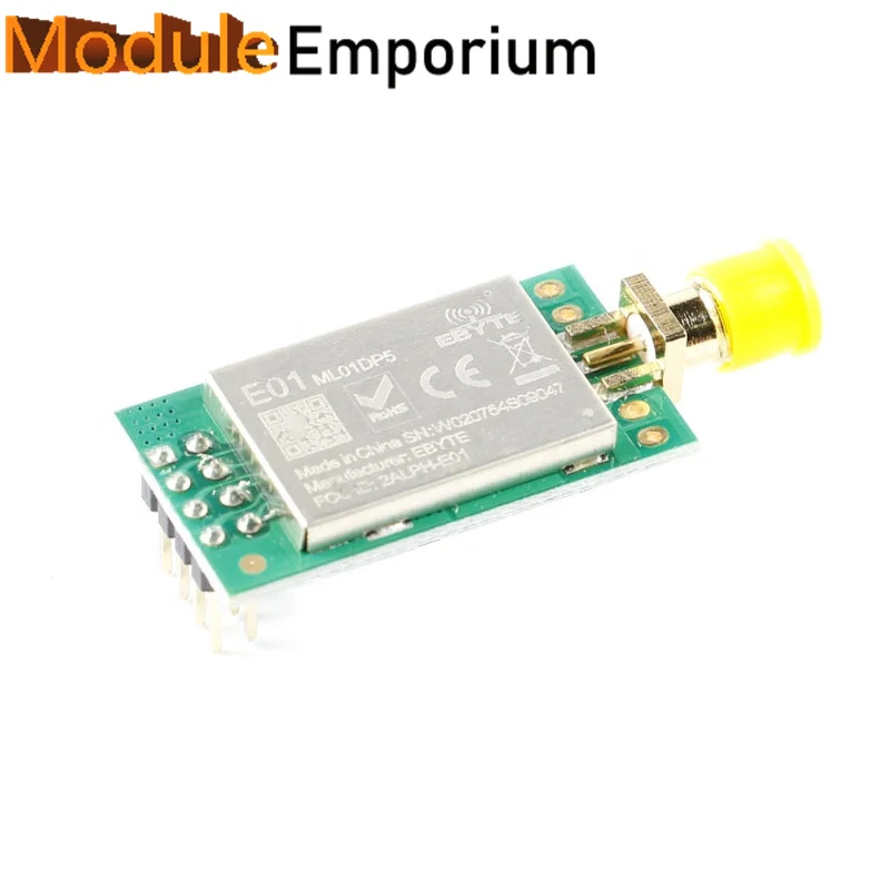 Высокомощный E01-ML01DP5 nRF24L01P + PA + LNA 2500M пульт дистанционного управления 2,4G беспроводной модуль приемопередатчика