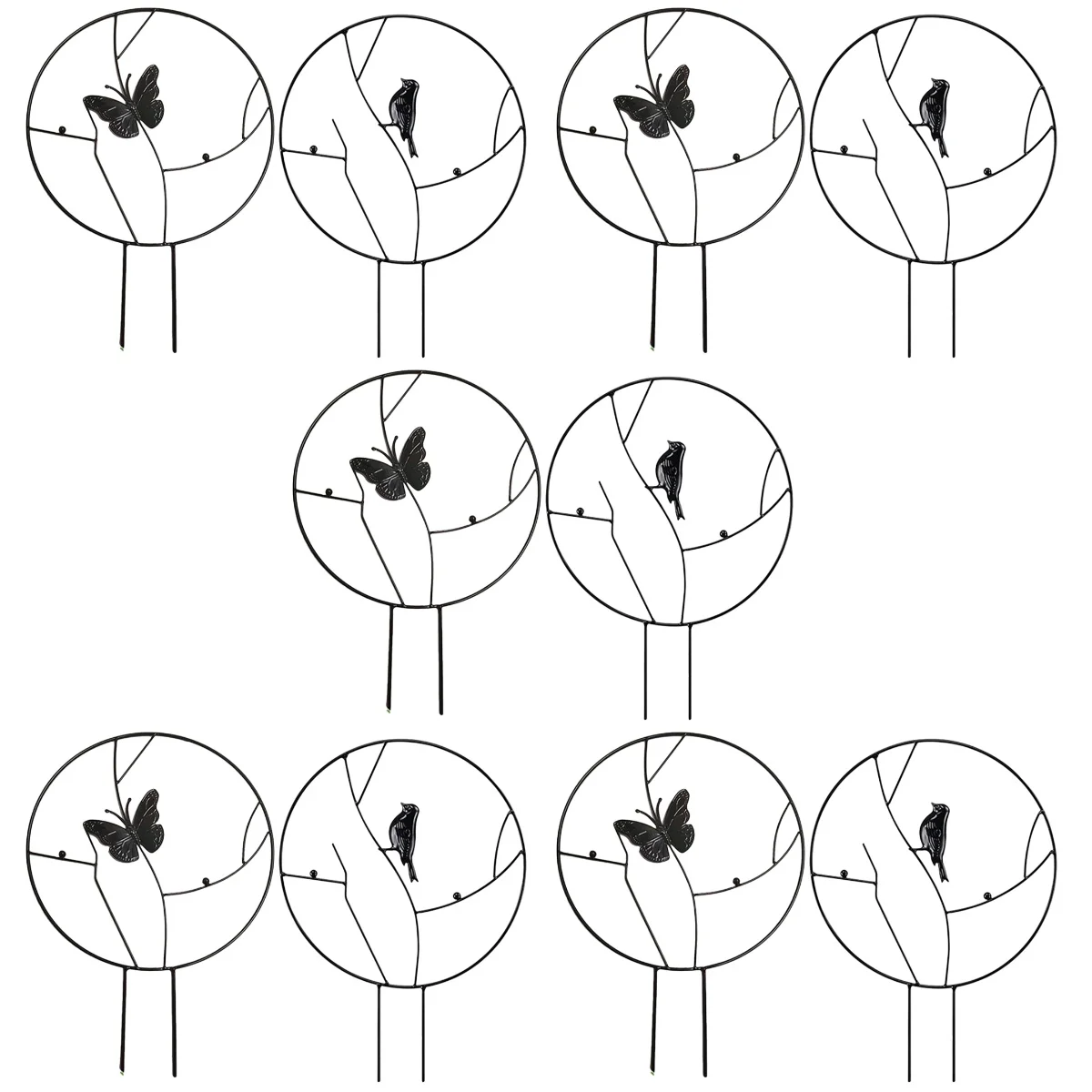 

10 домашних металлических садовых подставок, комнатные металлические решетки для скалолазания, растений, орхидеи, стойки для скалолазания, ...