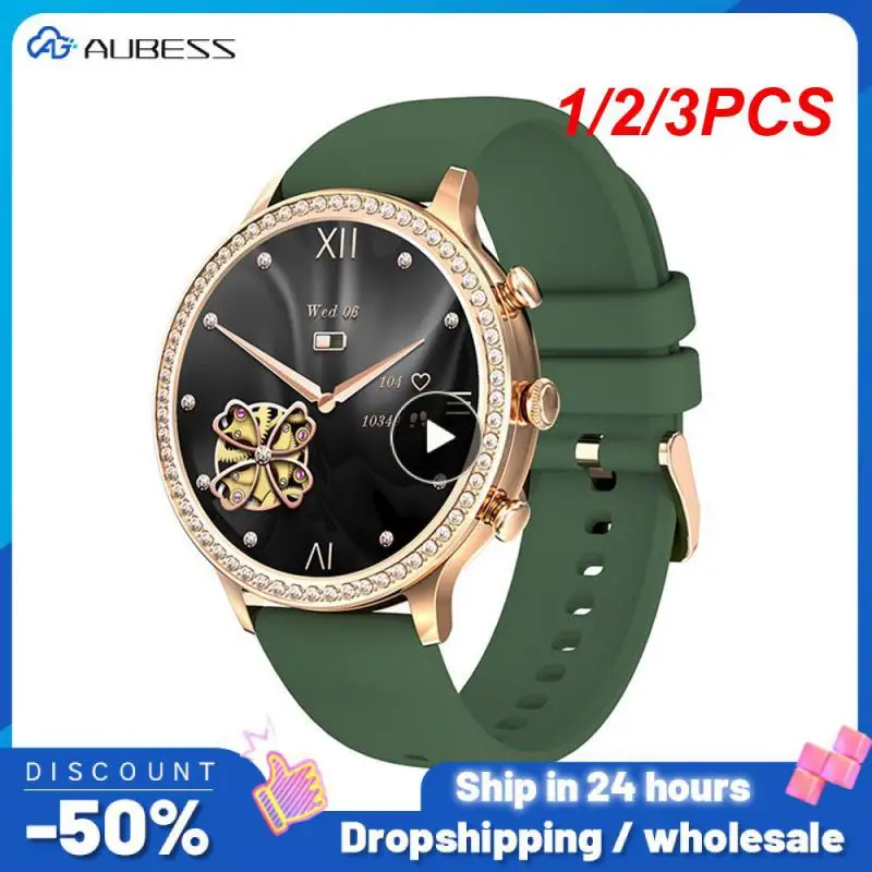 

1/2/3PCS Smartwatch Call Smart Watch Women Blood Pressure Oxygen Monitor Relojes Inteligentes Waterproof