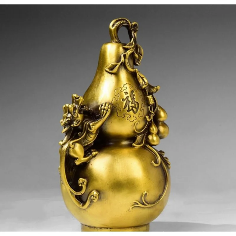 Медная Статуя Пара Геомантических орнаментов и домашних предметов