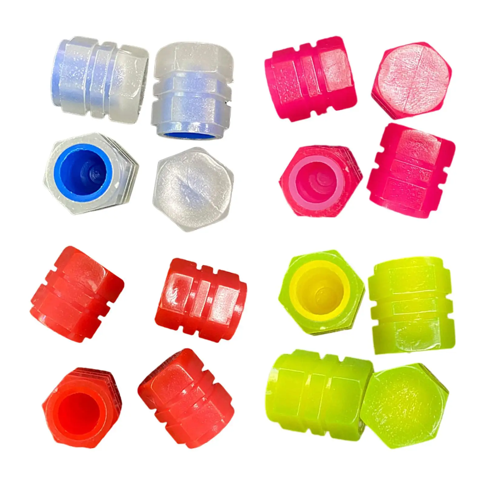 

4 шт., колпачки для защиты от пыли для автомобилей, мотоциклов, внедорожников