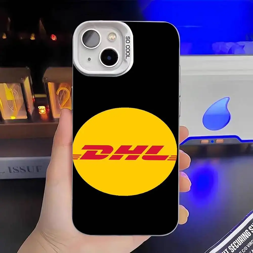 D-Dhl Express Label Phone Case Case for iPhone 16, 15, 14, 13, 12, , Pro Max, 15, Pro  SE (art.: 3920d1cbe1606) - 3920d1cbe1606