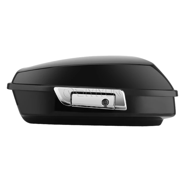 

Motorcycle Razor Tour Pak Top Tail Boxes Trunk with Backrest Locks for Harley Touring Street Electra Road King CVO 2014-2019