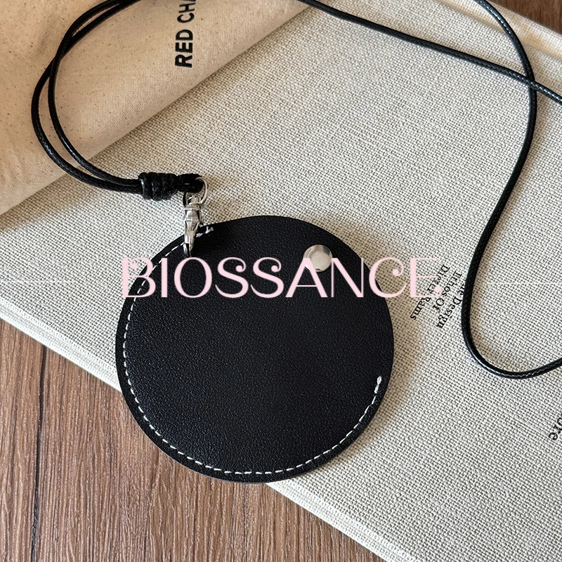 BIOSSANCE модный зажим для солнцезащитных очков из искусственной кожи подвеска Love