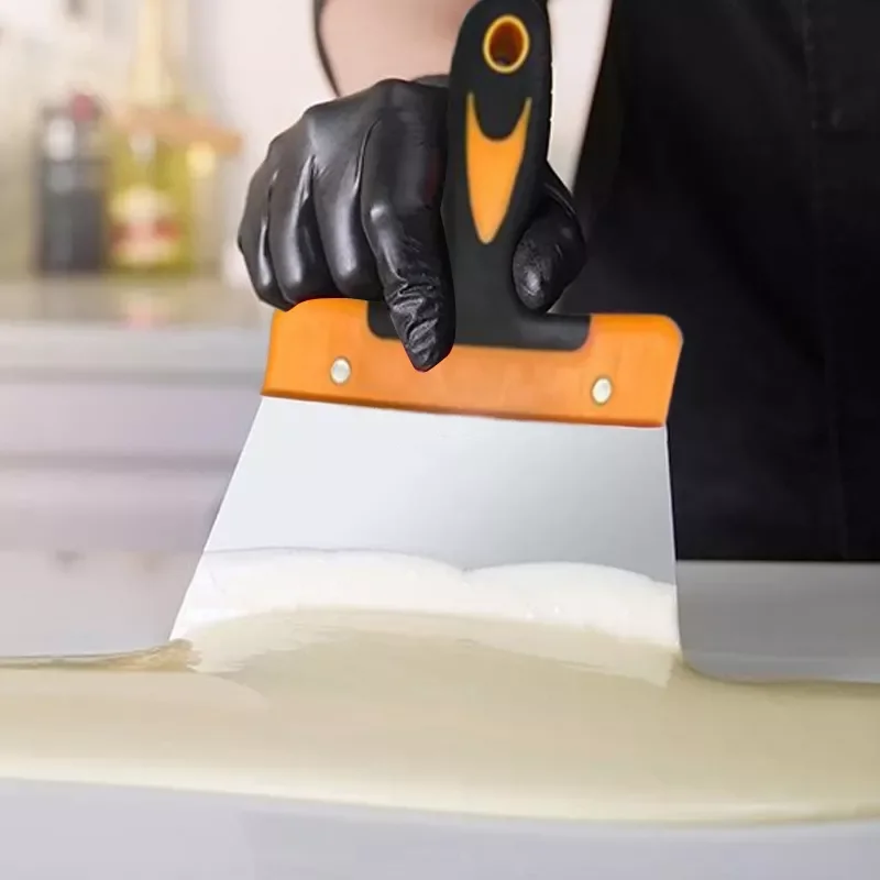 

Spatula for Chocolate Scraper Stainless Steel Dough Scraper Kitchen Accessories