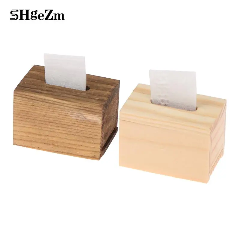 

1PC 1:12 Dollhouse Miniature Accessories Mini Tissue Box Simulation Livingroom Furniture Model Decor Accessories Toy