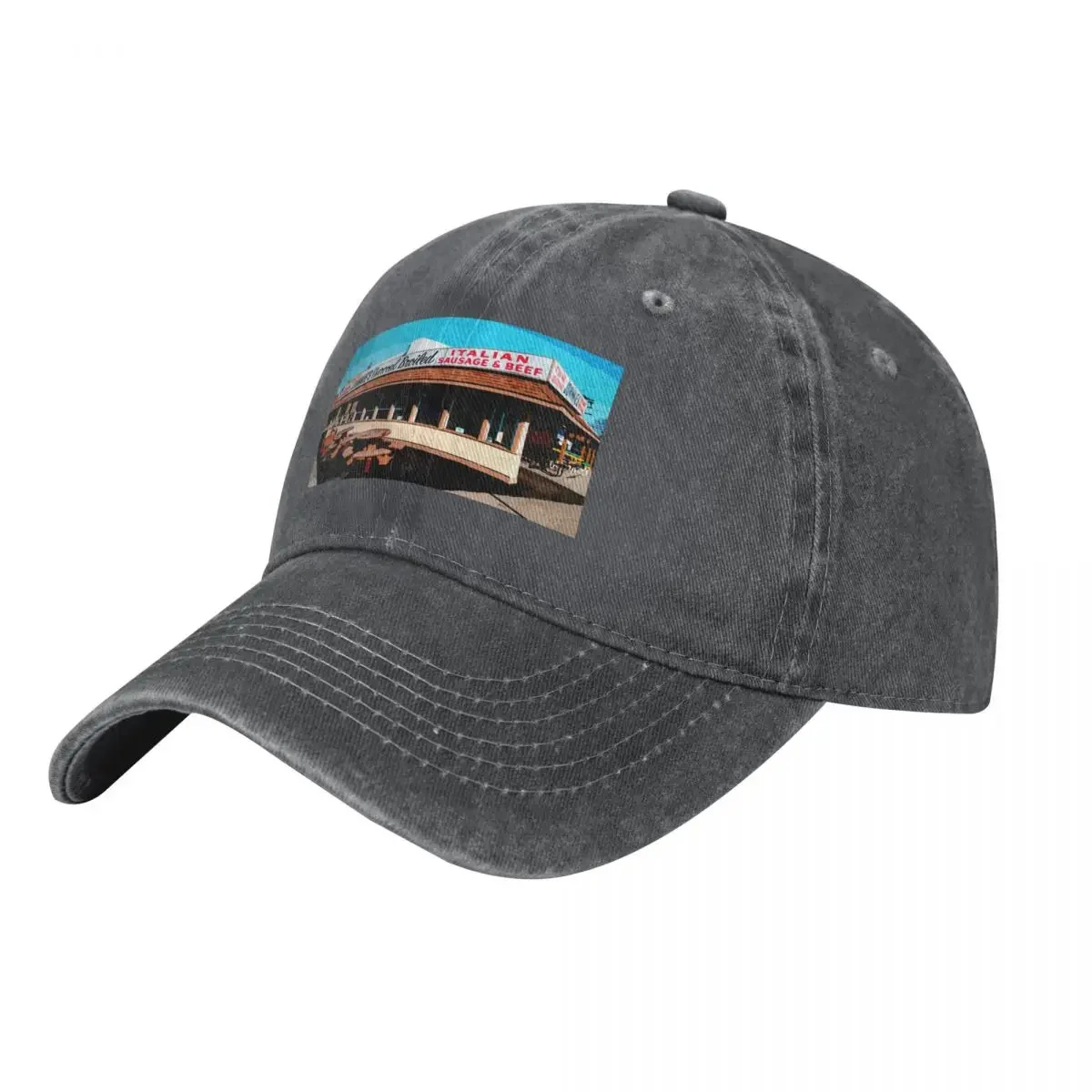 Johnnie's Beef - Elmwood Park Chicago Food Classic Baseball Cap dad hat Luxury Hat Mountaineering Cosplay Hats Woman Men's