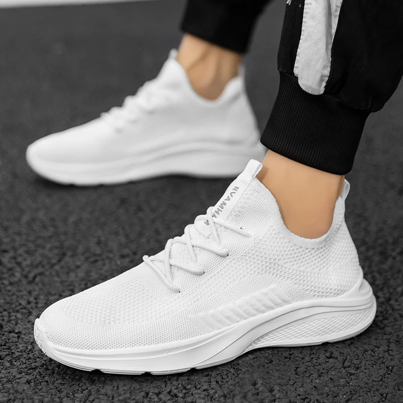 Lightweight Men's Running Shoes Mesh Breathable Anti Slip Women Cushioning Sneakers Couple Walking Shoes Unisex Jogging Sneakers