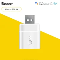 sonoff micro mini usb adaptor switch 2pcsset 5v wifi usb power adaptor smart home switch via ewelink app google home alexa