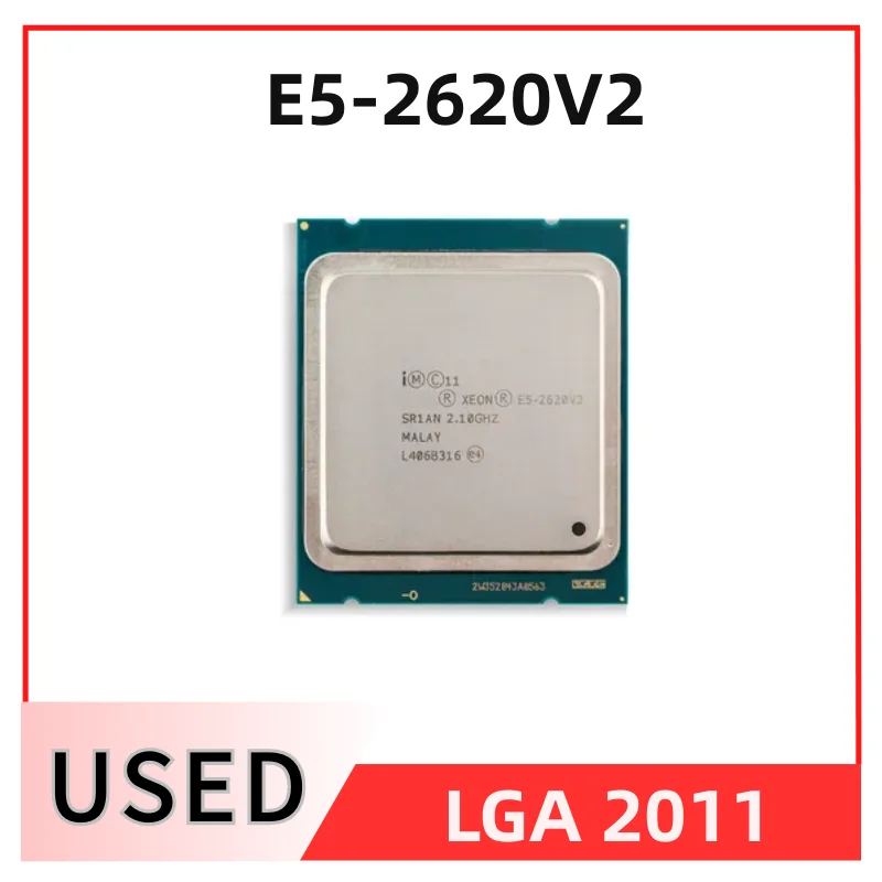 

Процессор Xeon Φ 6-Cores 2,10 GHZ 15MB E5-2620V2 V2 DDR3 1600MHz E5 2620V2 FCLGA2011 TPD 80W