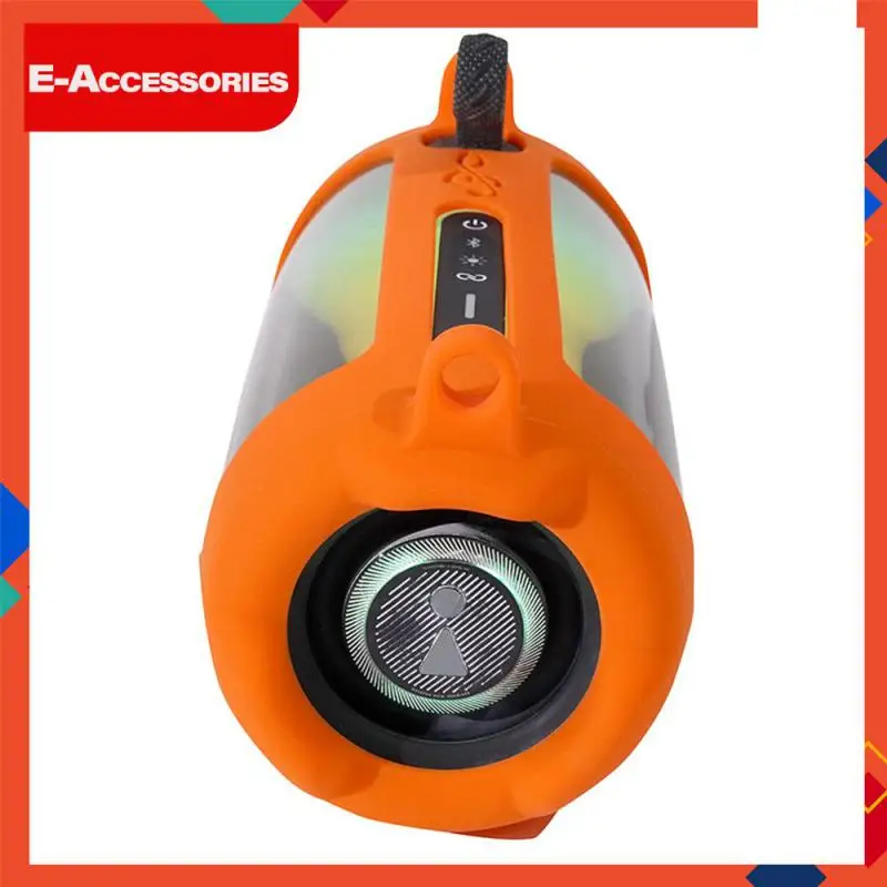 

Good Air Permeability Speaker Case Easy To Carry Multi-color Optional Silicone Protective Sleeve Not Easy To Break Portable Bag