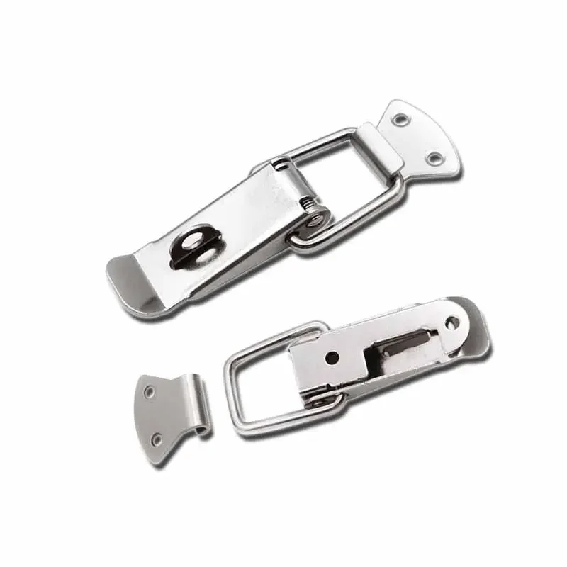 

Buckle Industrial Mechanical Buckle 104 Iron Nickel Plated Buckles Drawer Clothes Cabinet Door Wooden Box Duckbill Lock Buckle