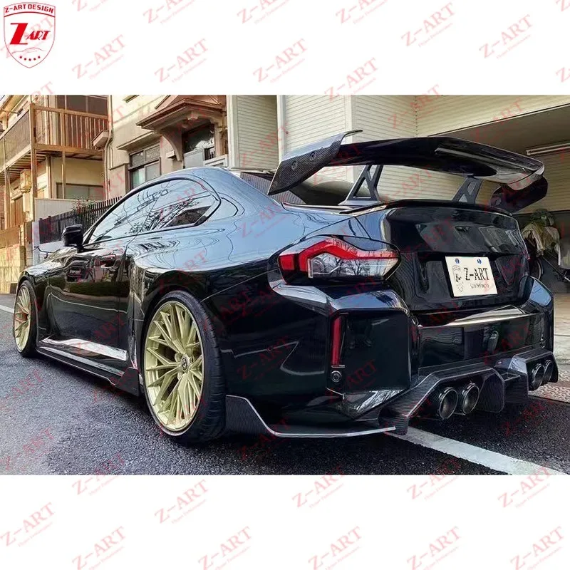 Заднее крыло из углеродного волокна для BMW G87 G80 G82 Prepreg задний спойлер M2 2023 +