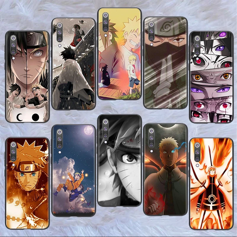 

Anti Drop New Japan Anime Naruto For Xiaomi Mi 12 12X 11T 11i 11 10T Note 10 9T 9 SE 3 CC9E Pro Lite Ultra Black Soft Phone Case