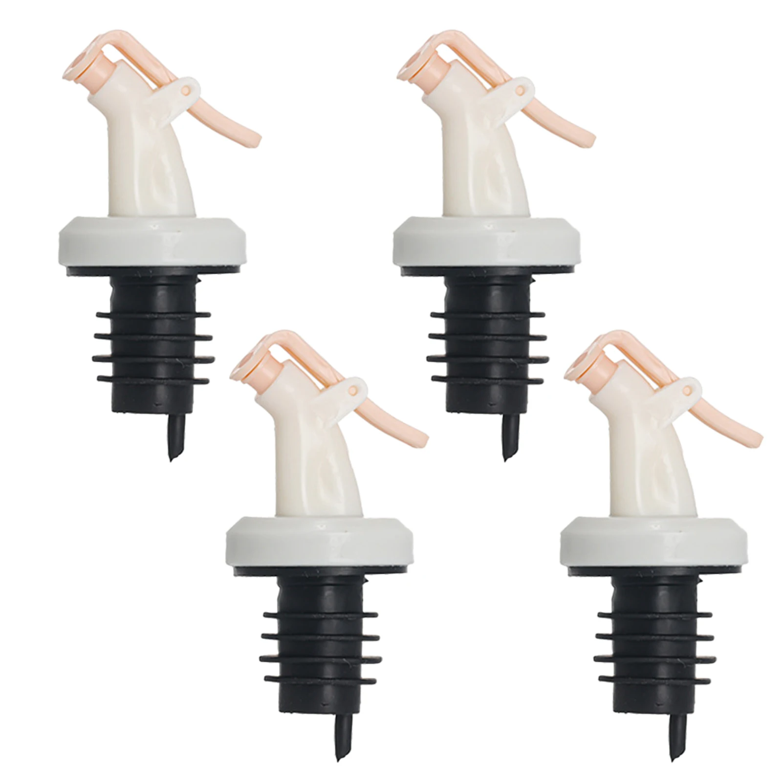 

4pcs Bottle Pourer 7.8x3x3cm Accessories Bottle Stopper Kitchen Liquor Spouts Bottle Oil Olive Oil Spirits Wine