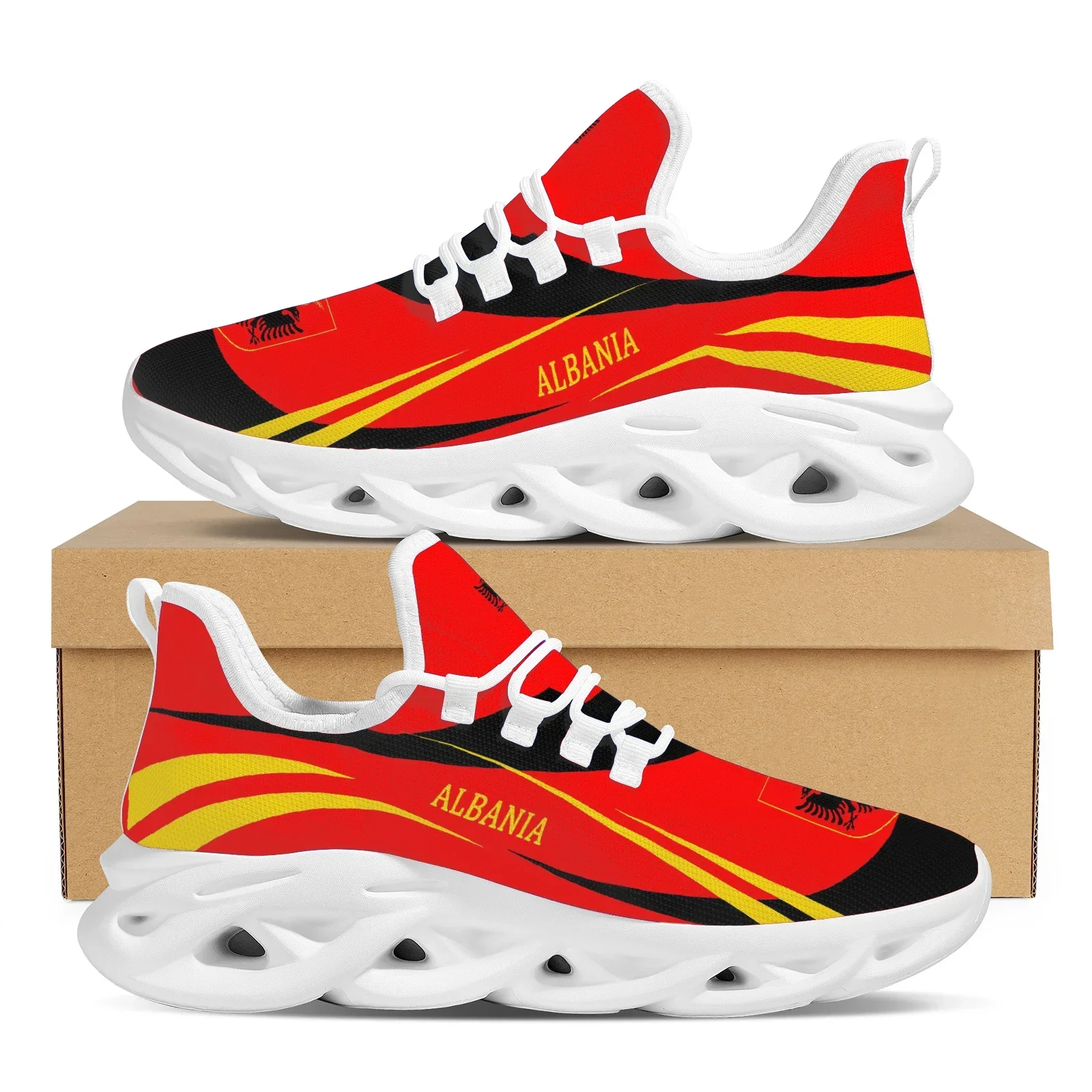 Легкие дышащие баскетбольные кроссовки с национальным флагом Чили