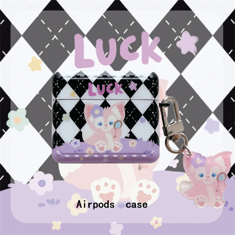 

D-33-DSN Cartoon Cute Fox AirPods 3 Case Apple AirPods 2 Case Cover AirPods Pro Case IPhone Earphone Accessories Air Pod Case