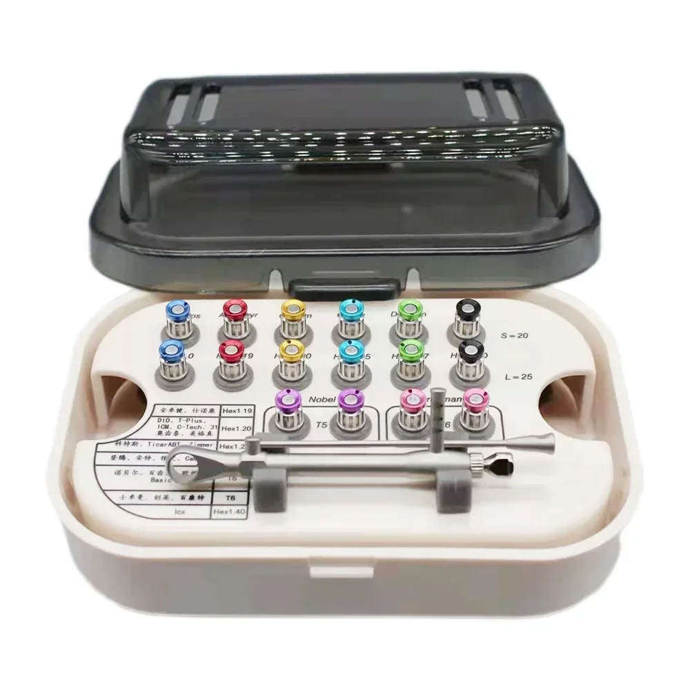 AR универсальный ящик для инструментов ремонта имплантатов динамометрический