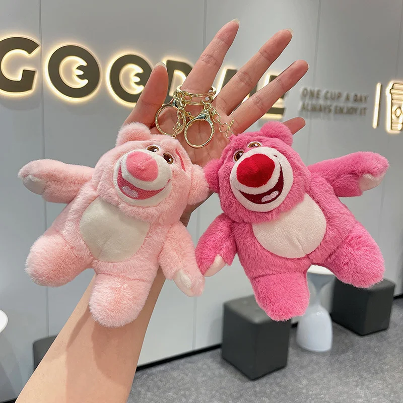 

Disney Series Lilo & Stitch Scrump Plush Stuffed Toys Cute Lotso Cartoon Figures Keychain Pendant Doll Baby Birthday Gifts Decor