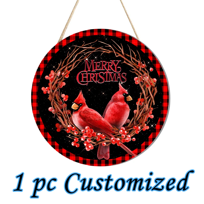 

Декоративный знак для деревенского сада, деревянная подвесная Круглая дверь, настенное украшение, прищепки, домашние акценты, рождественск...