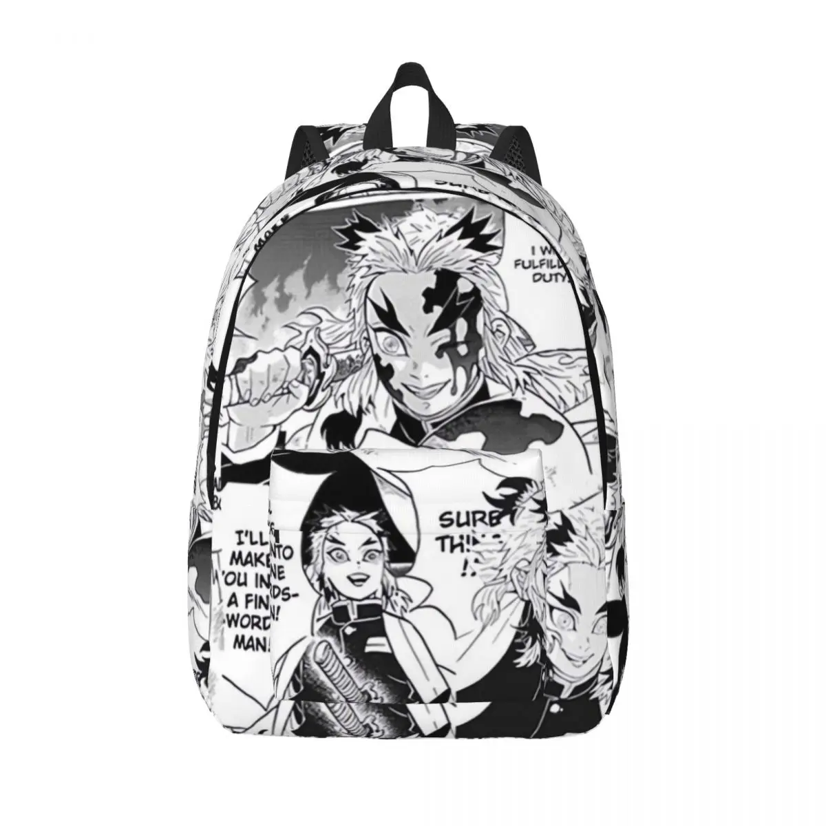 

Demon Slayer Rengoku Backpack Funny Anime Funny Backpacks Student Unisex Daily Durable School Bags Designer Rucksack