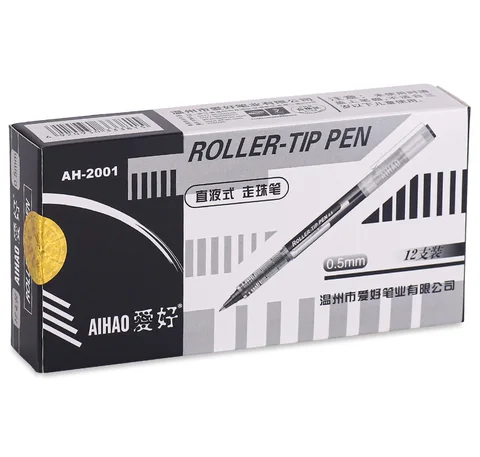 Ручки AIHAO AH-2001 с жидкими гелевыми чернилами, 0,5 мм