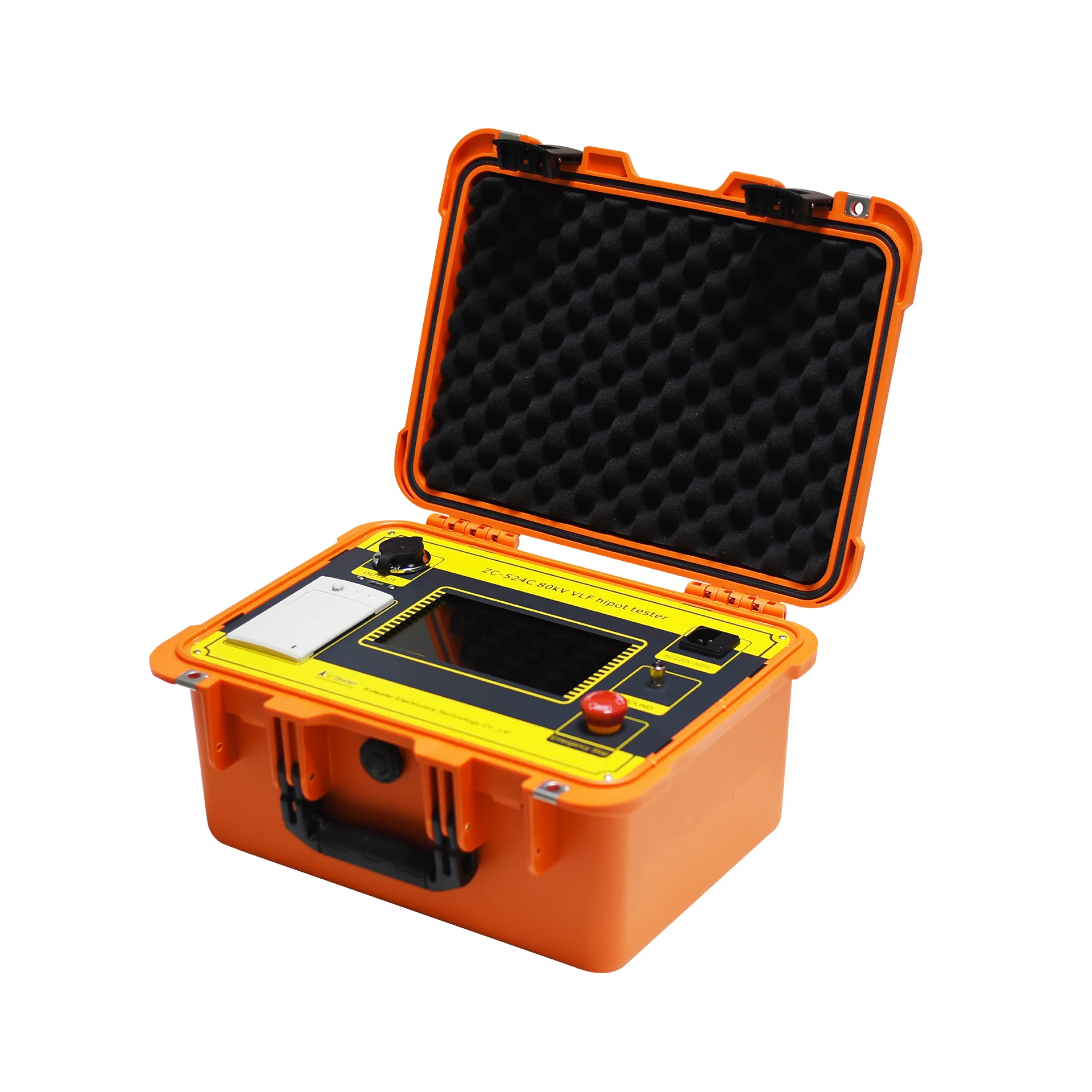 30 40 50 60 80 кВ 90 0 1 02 05 Гц VLF Кабель AC Hipot Тестер Очень низкочастотный генератор