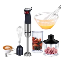 5 in 1 multifunctional electric hand stick blender food chopper egg whisk mixer handheld milk frother meat grinder kitchen tools